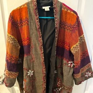 Soft Surroundings wool cardigan